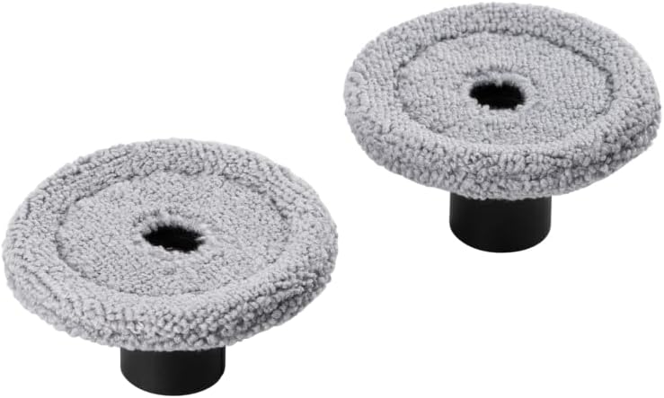 roborock Saros 10 Robot Vacuum and Mop Black with 2 Pack Side Mop Cloths