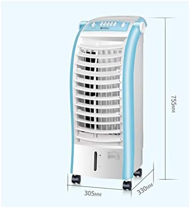 Portable Air Conditioner Fan Air Cooler, Portable Evaporative Air Conditioner Misting Humidifier Fan And Bladeless Noiseless Fan, For Office, Dorm, Room(Free Ice Tray)