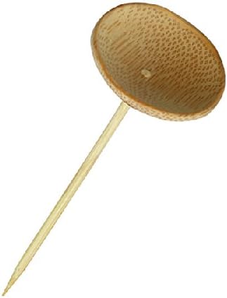 1.6 x 3.9 in. Thani Bamboo Mini Dish with Skewer, Pack of 144