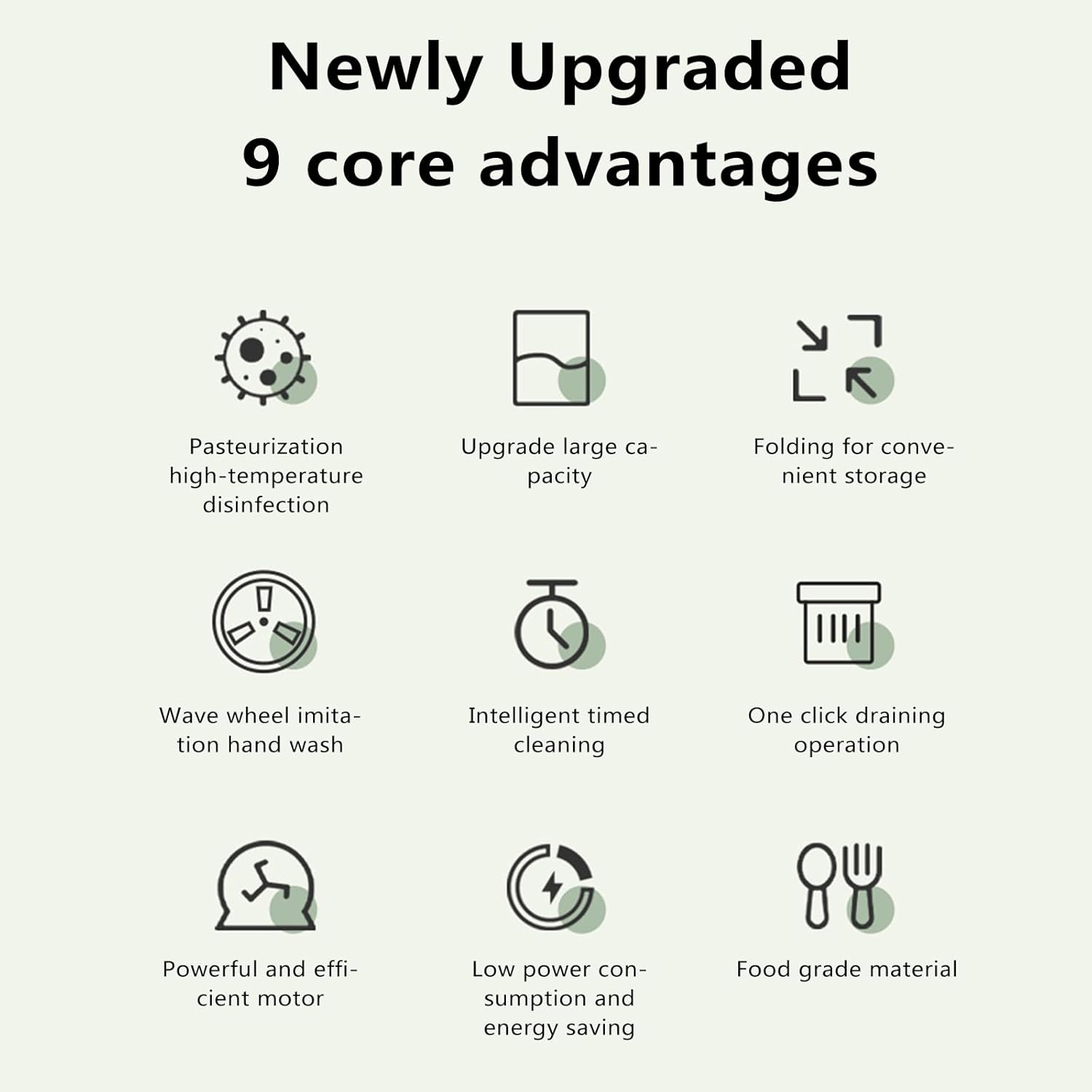 Portable Washing Machine, Mini Washer with 3 Modes And Spin Basket, 4.5L Large Capacity Laundry Washer Deep Cleaning for Underwear, Foldable Washing Machine for Apartments,Camping,Travel ,Pink