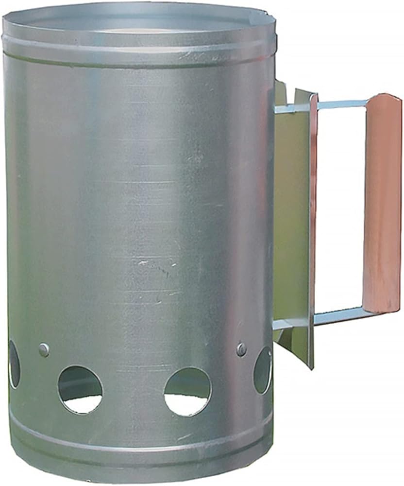 Charcoal Chimney Starter, Multipurpose Chimney Charcoal Starter, Outdoor BBQ Chimney Starter for Fish Trips and Garden Grilling