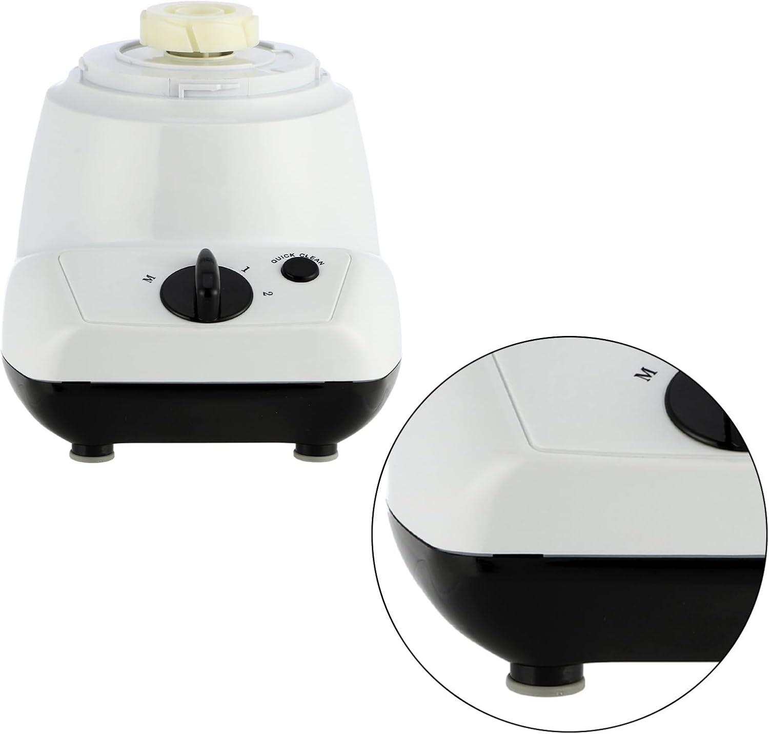 Countertop Blenders For Fruit 4 Speed Setting To Puree Crushing Dices Dishwasher Safe 400W Motor Blenders For Fruit Blender Accessories