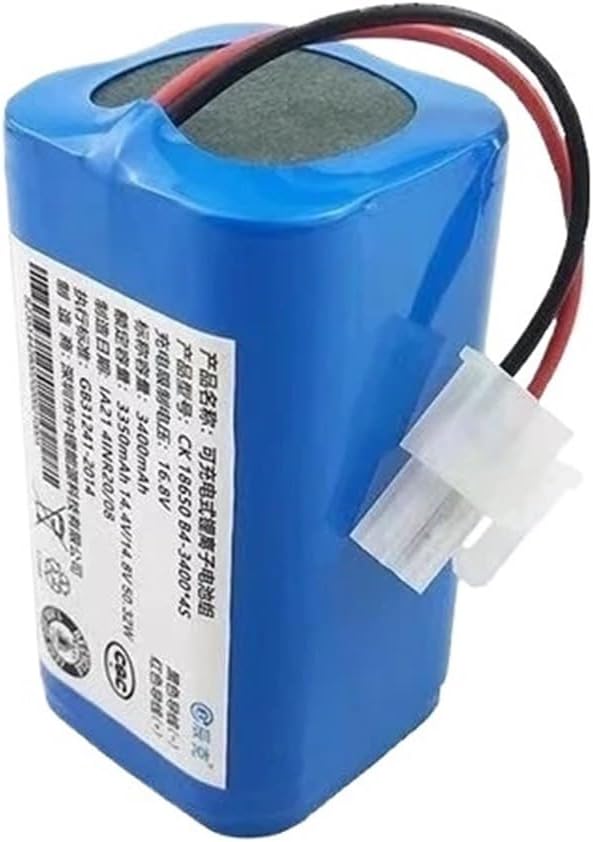 Rechargeable Battery 14.8V 2800mAh Vacuum Cleaner Accessories Parts，Compatible for Chuwi，Compatible for Ilife A4 A4s A6 Part