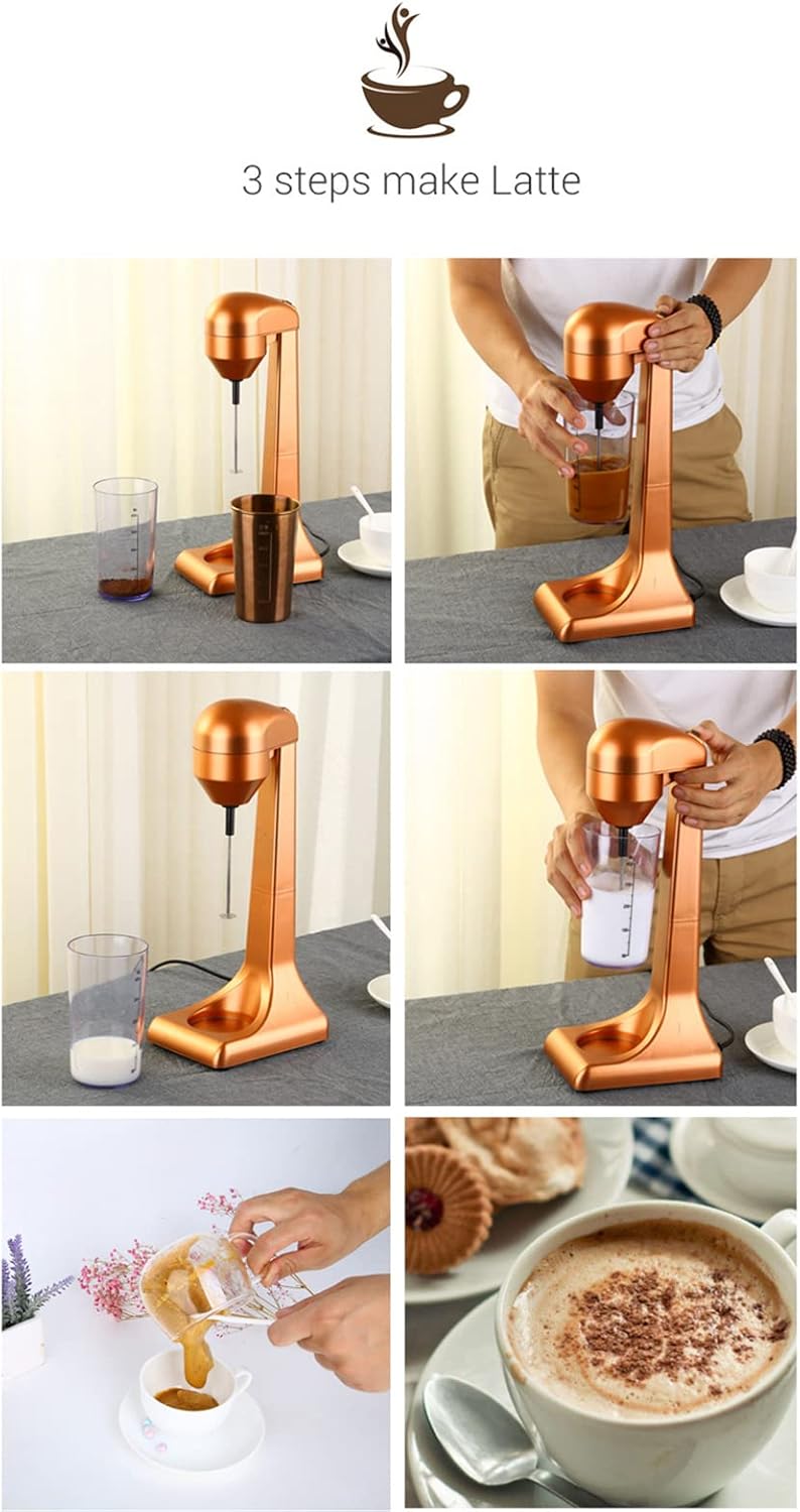 Blender, Stainless Steel Commercial Milk Tea Shop Milkshake Machine, 2 Speed ​​Adjustment Control, Suitable for Dessert Shop, Tea House, Cake Shop, Cafe