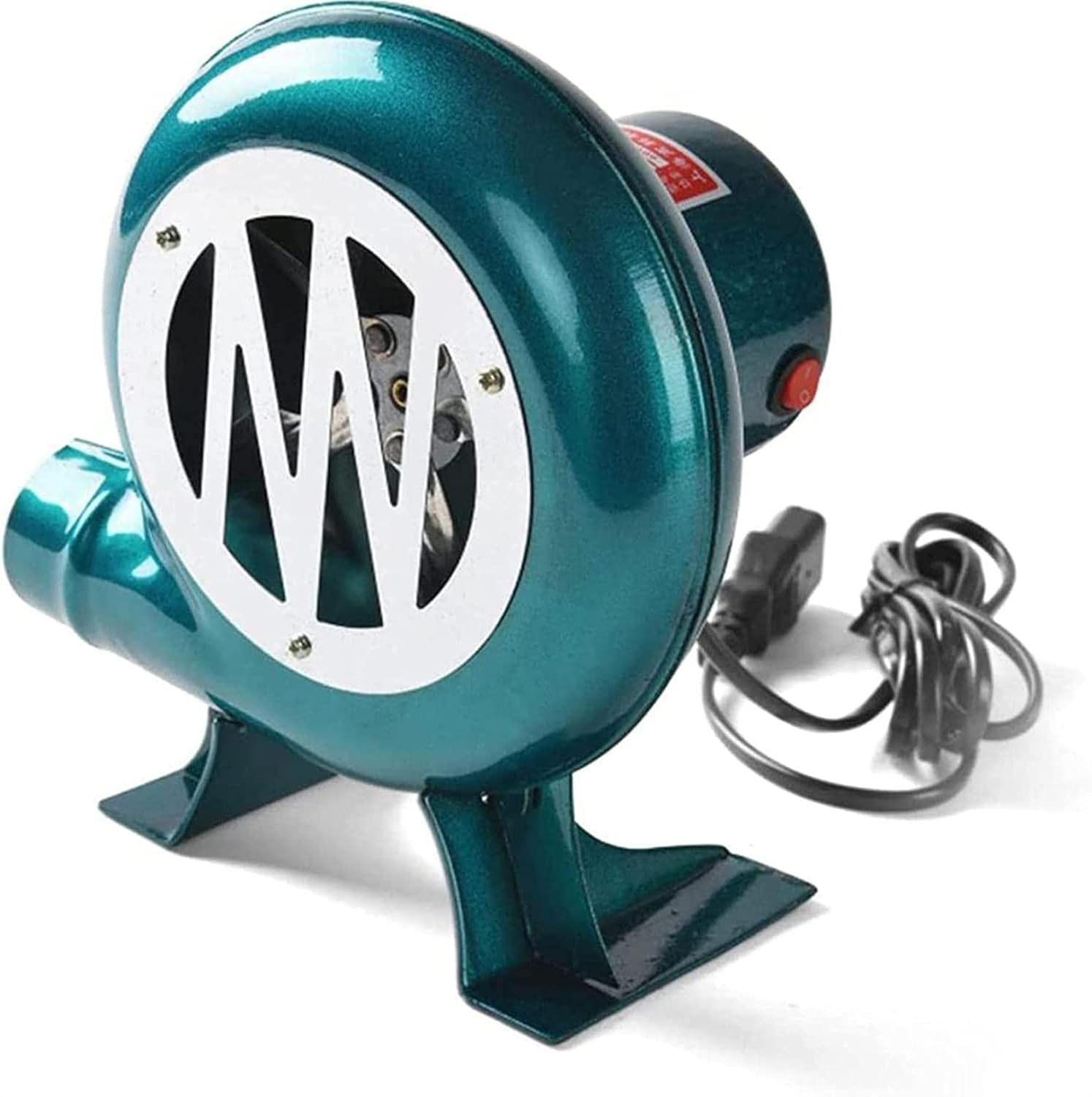 Blower Fan Charcoal Chimney Starter Smoker Fan Electric Blower Starter for Charcoal BBQ,80w（1pc）