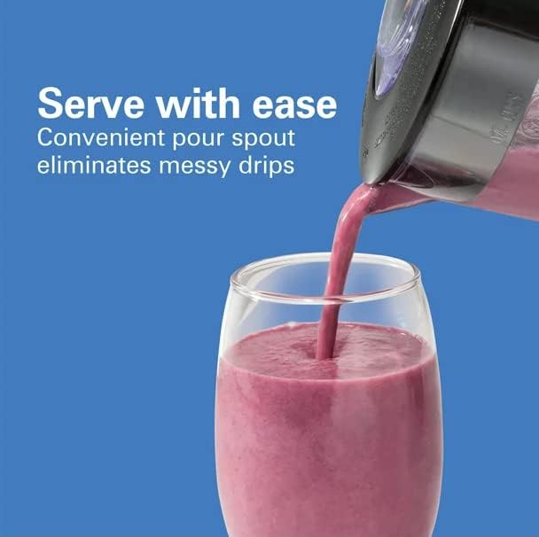 Beach Smoothie Electric Blender with 10 Speeds, 56 oz. BPA-Free Plastic Jar, Model 50190