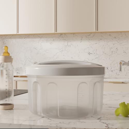 Milton 8371239 Combi Microwave Or Cold Water Steriliser, 26x26x16 cm (Pack of 1), White