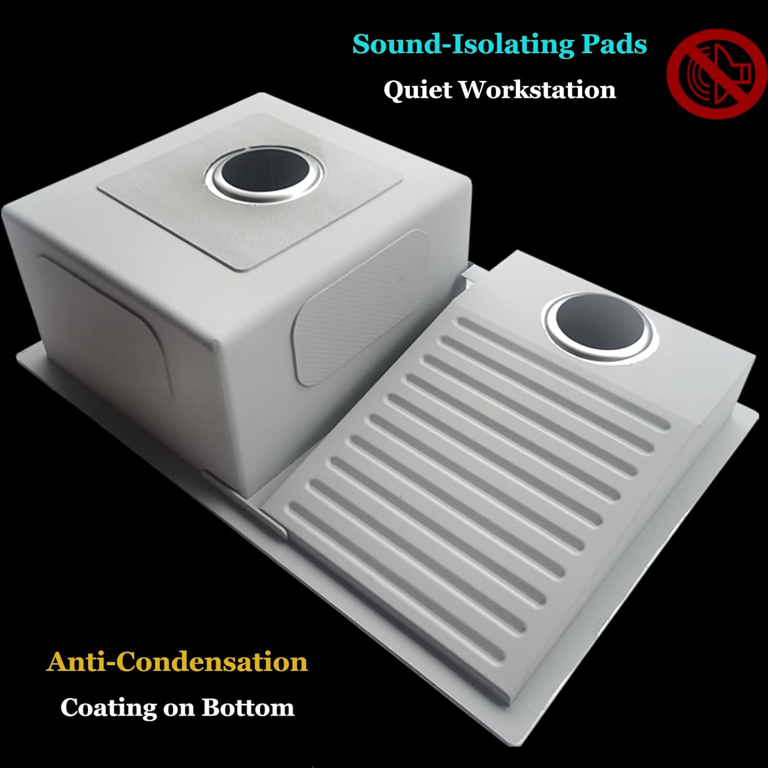 900mm/35.4Inch Laundry Utility Sink With Washboard Stainless Steel Kitchen Sink with Faucet Household Pool Balcony Room Wash Basin Easy Clean Double-Bowl