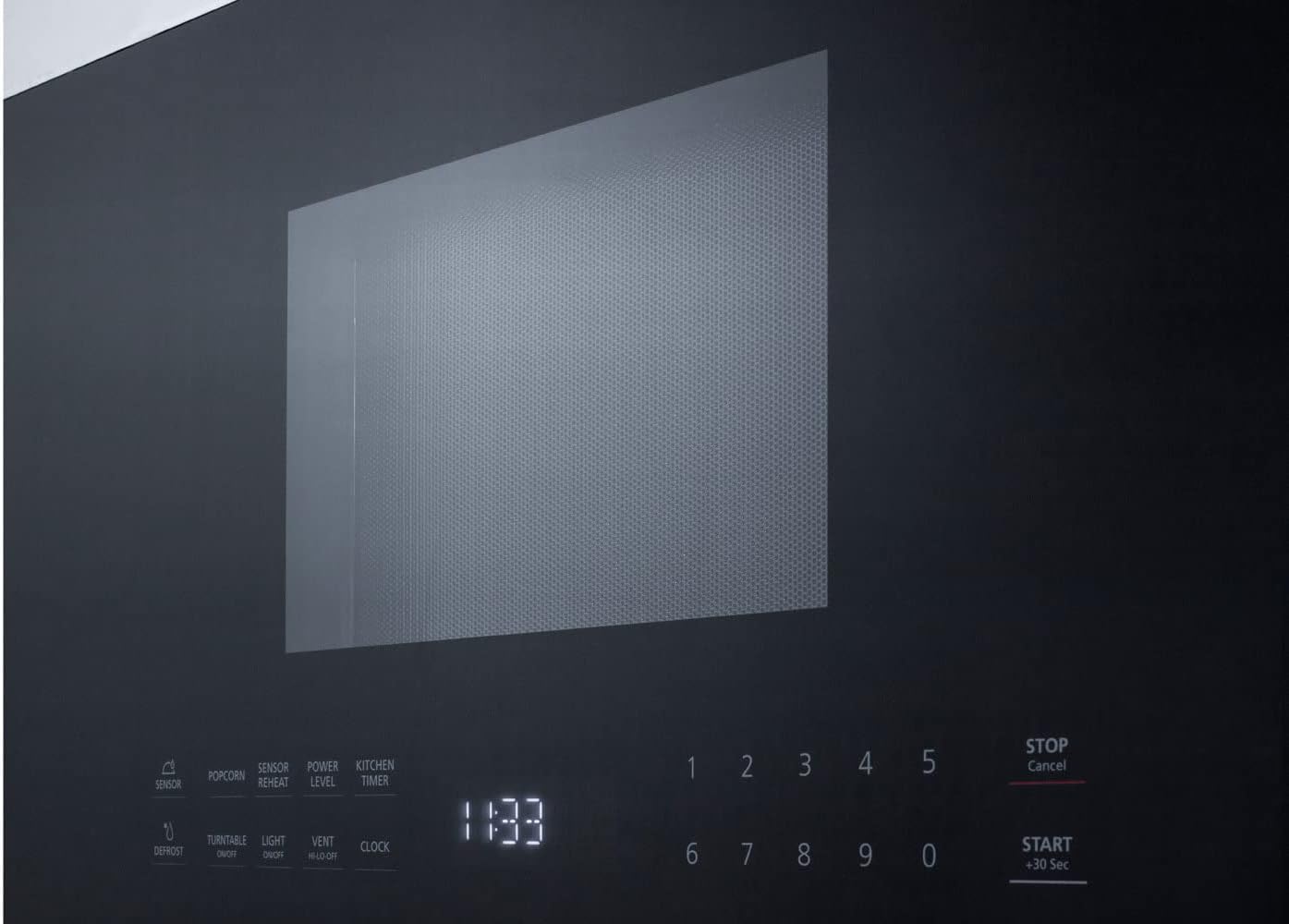 Summit MHOTR24SS 24 Over the Range Microwave with 1.34 cu. ft. Capacity Defrost Option Sensor Reheat Sensor Cook Kitchen Timer 13.5 Turntable in Stainless Steel