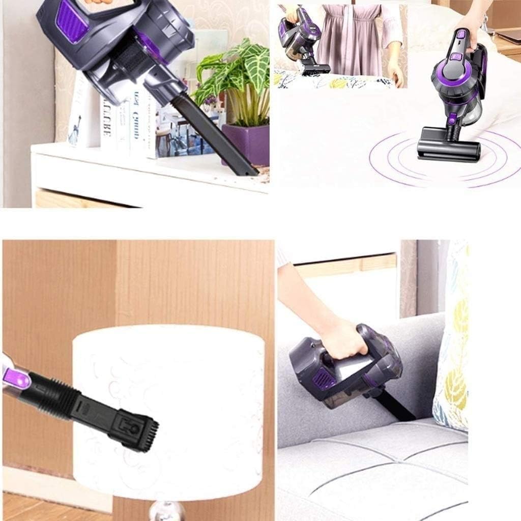 Cordless Vacuum Cleaner, Cordless Vacuum Stick Powerful Cleaning Lightweight 2 in 1 Handheld Vacuum with Rechargeable Lithium Battery