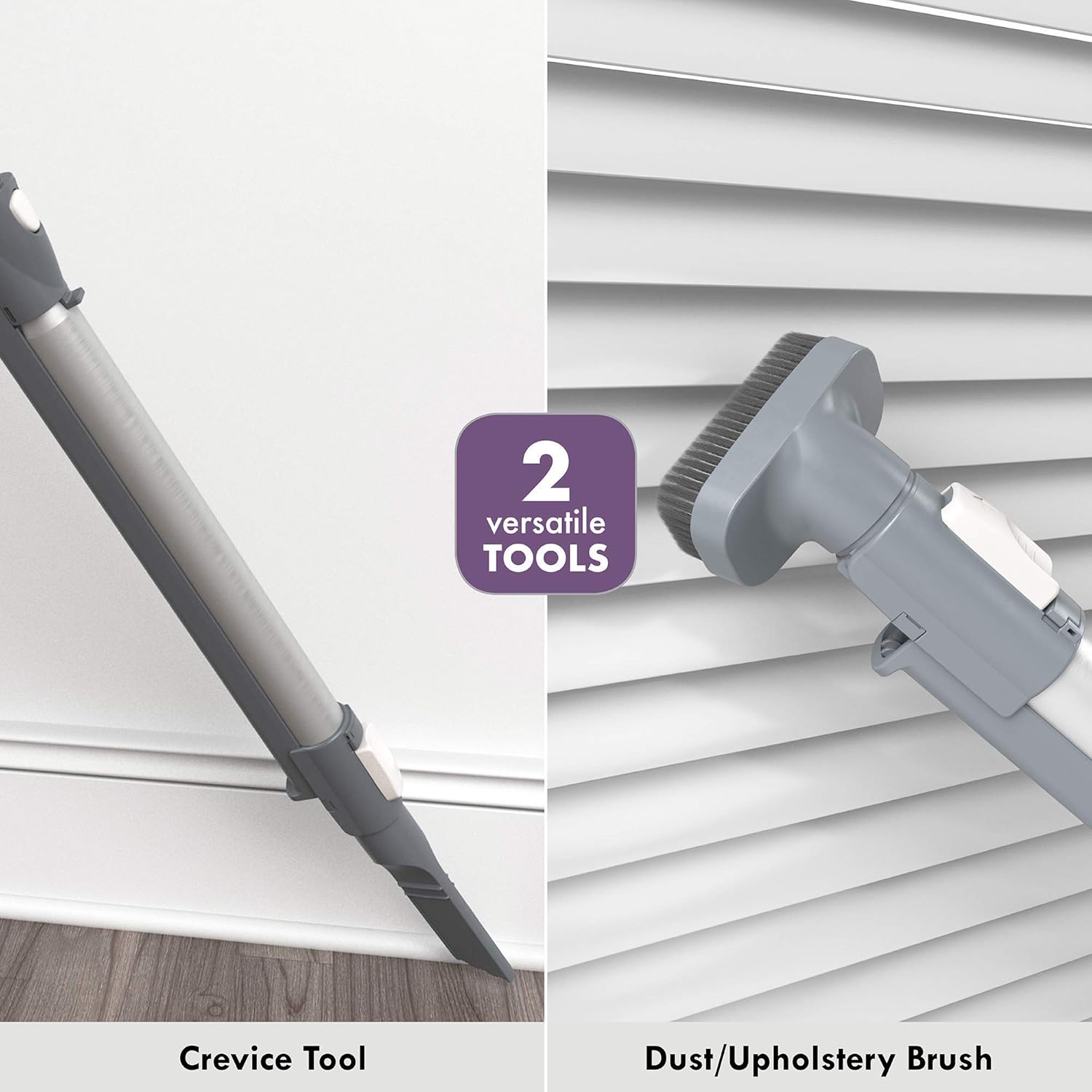 Kenmore 22614 Pet Friendly Lightweight Bagless Compact Canister Vacuum with Pet Powermate, HEPA, Extended Telescoping Wand, Retractable Cord and 2 Cleaning Tools-Purple