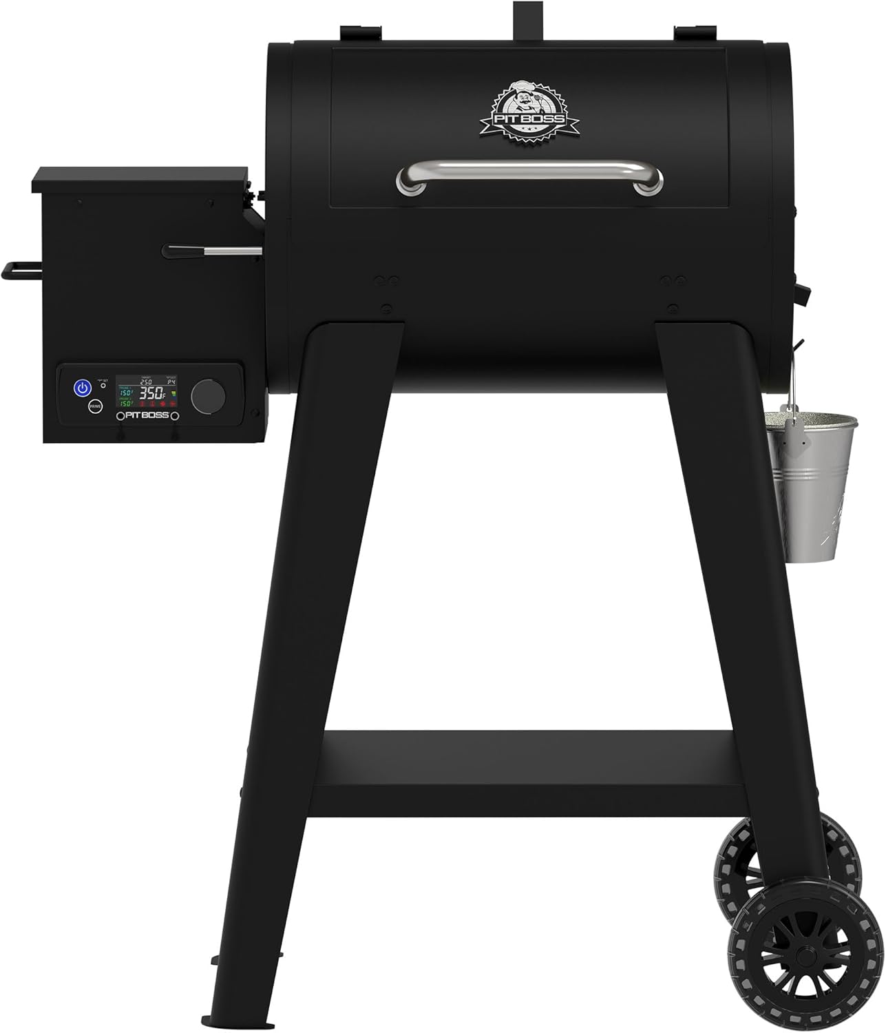Pit Boss 500FB2 Pellet Grill, Matte Black - 11086