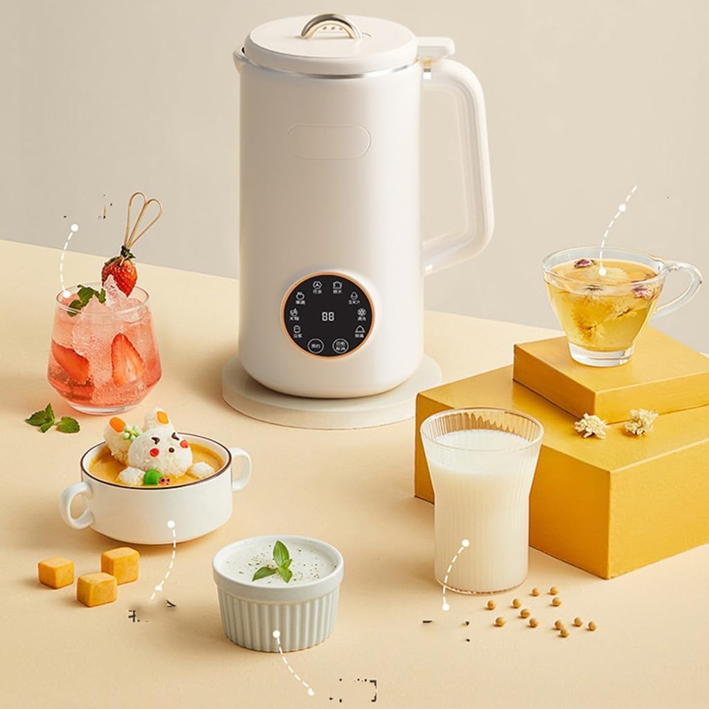 Household Portable Soybean Milk Machine Automatic Multi-function Juicer Anti-paste Bottom