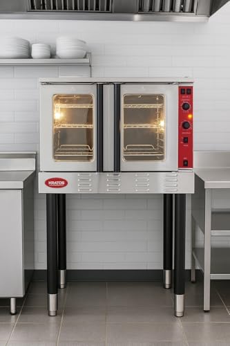 Kratos Commercial Electric Convection Oven, Full Size Free Standing Convection Oven for Restaurants, 3 Phase, 208V (29Y-060)
