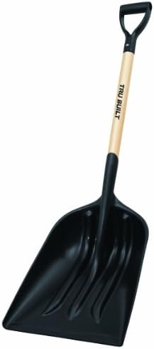 Truper 34102 Poly Scoop D-Handle Shovel, 39-Inch