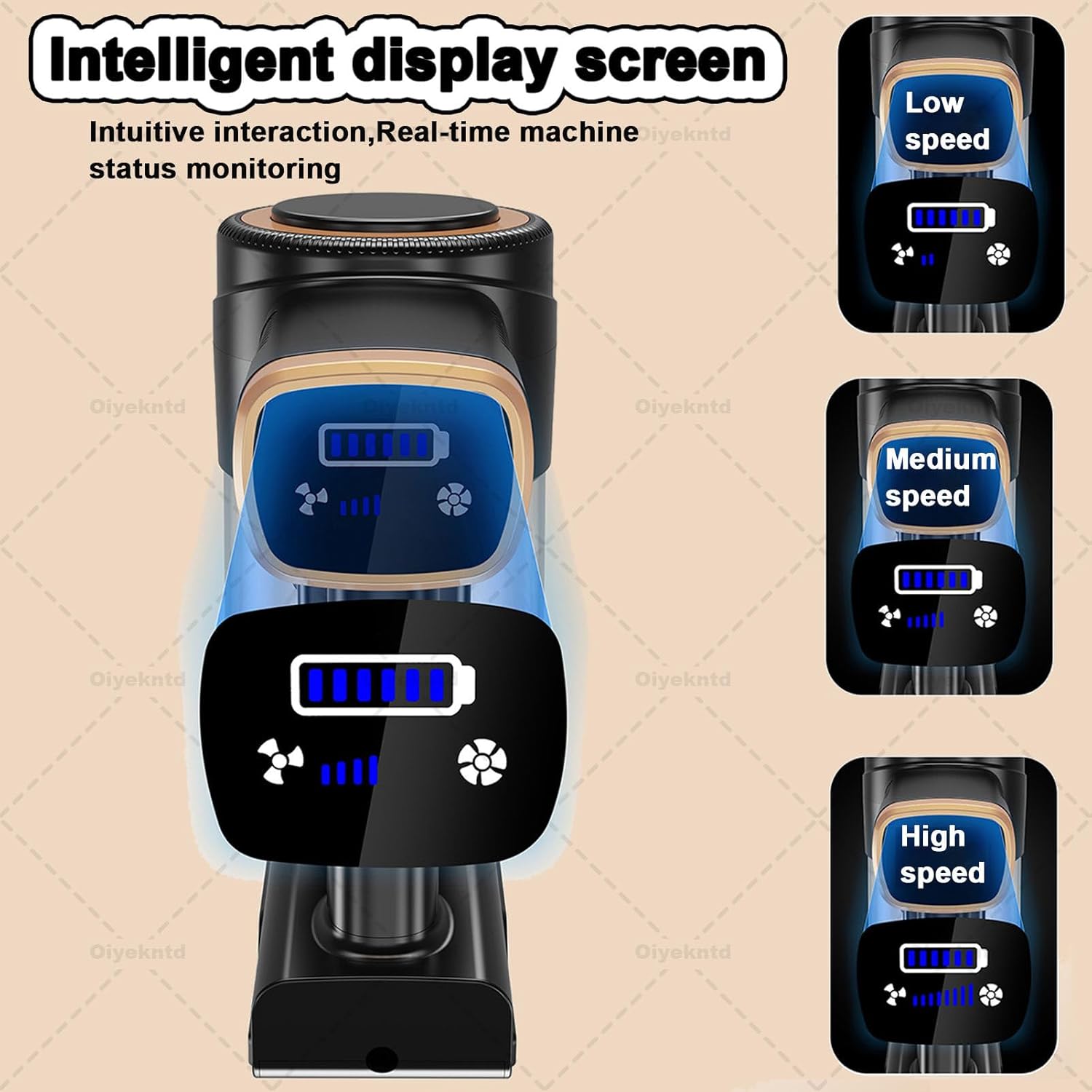 Cordless Vacuum Cleaner Stick Vacuums, Electric Brooms Powerful Lightweight Vaccum Cleaners Upright Handheld Rechargeable Lithium-Ion Battery Wireless for Home Hardwood Floor Carpets Car