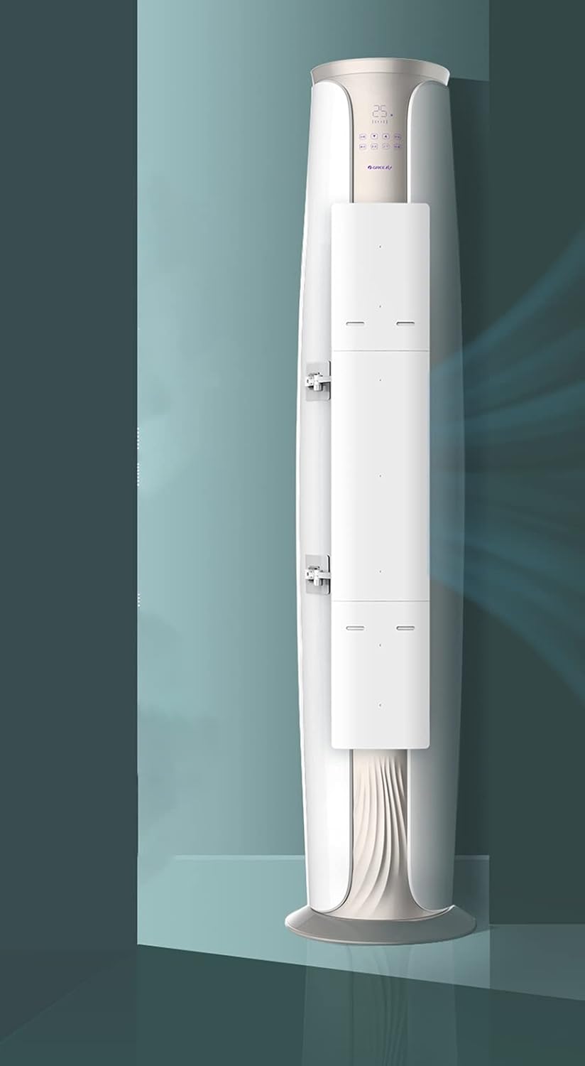 Air conditioning deflector Household Items Vertical Cylindrical Air Conditioner Deflector, Cool and Windless Universal Cabinet Air Conditioner Hood Guide Air, Office Air Conditioning Angle Adjust