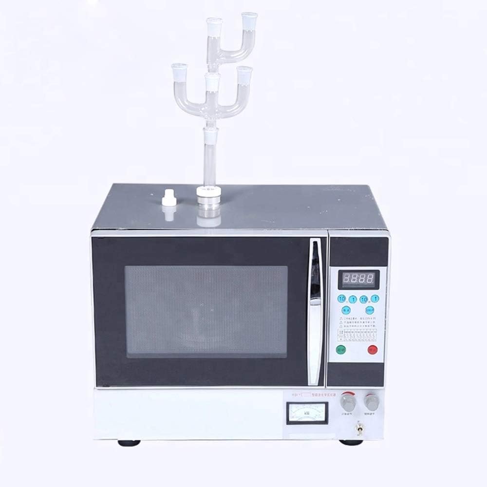 Lab Microwave Oven Microwave Reactor 800W WBFY205 Continuous Microwave Radiation 220V