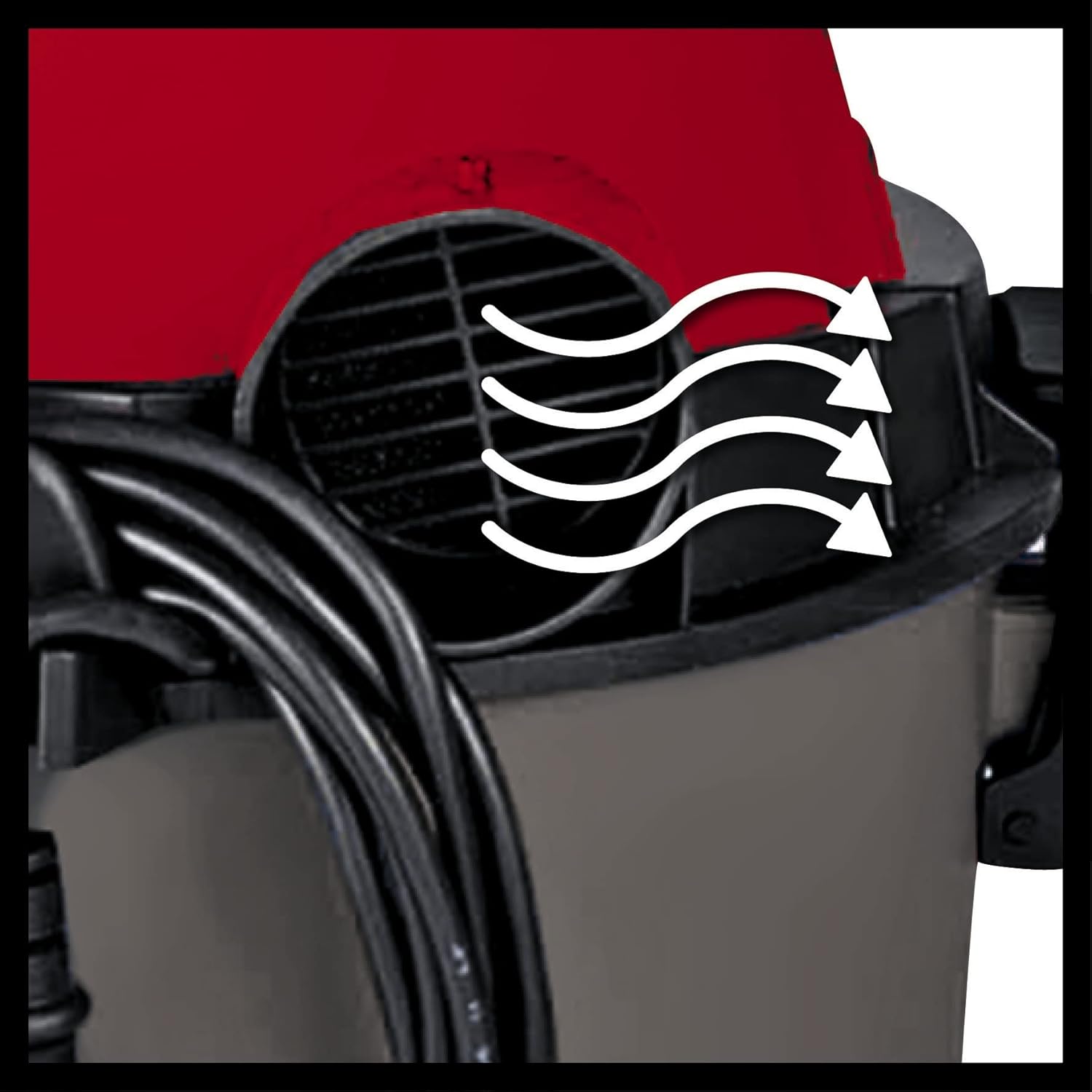 Portable Handheld Car Vacuum Cleaner Wet Dry Dustbuster 12V 106W 5000Pa Strong Suction Power with Carry Bag 16.4 Feet Cable (Balck-Orange)