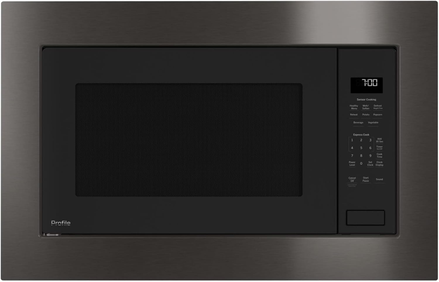 24 Inch Built-In Microwave with Sensor Cook, Instant On Controls, Extra-Large Turntable, Control Lockout, Weight & Time Defrost, Kitchen Timer and 2.2 cu. ft. Capacity