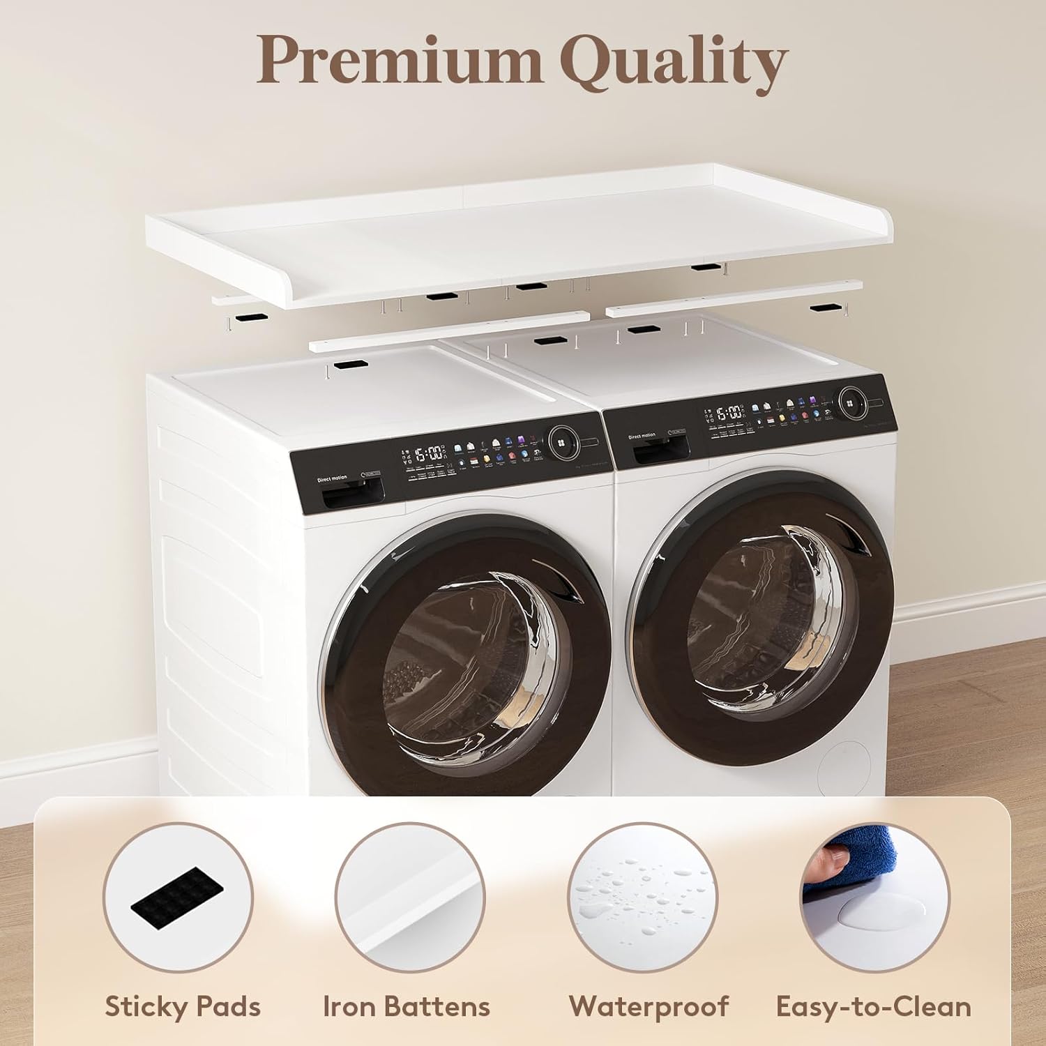 Lifewit Washer Dryer Countertop, Spice Type, 54