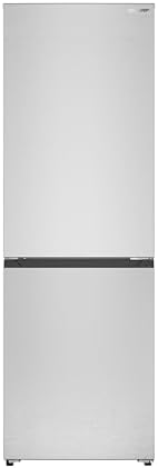 Sharp SJB1255GS Bottom-Freezer Counter-Depth Refrigerator, 24 Inch, 11.5 Cubic Foot, Garage Ready