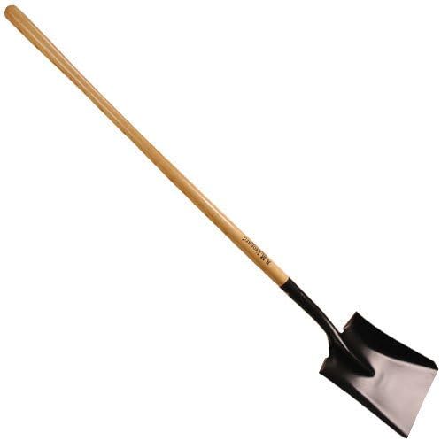 A.M. Leonard Square Point Open Back Shovel with Ash Handle - 48 Inches