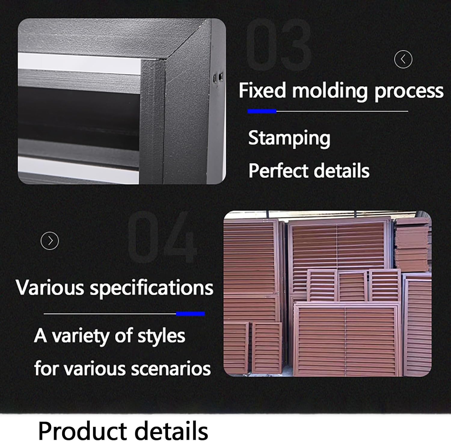 Outdoor Air Conditioner Protection Cover For Outside Units, Aluminum All Weather Protective, Trash Can Enclosure Flower Stand Decorative Privacy Screen, Condenser Protective Cover AC Unit Cover ( Co