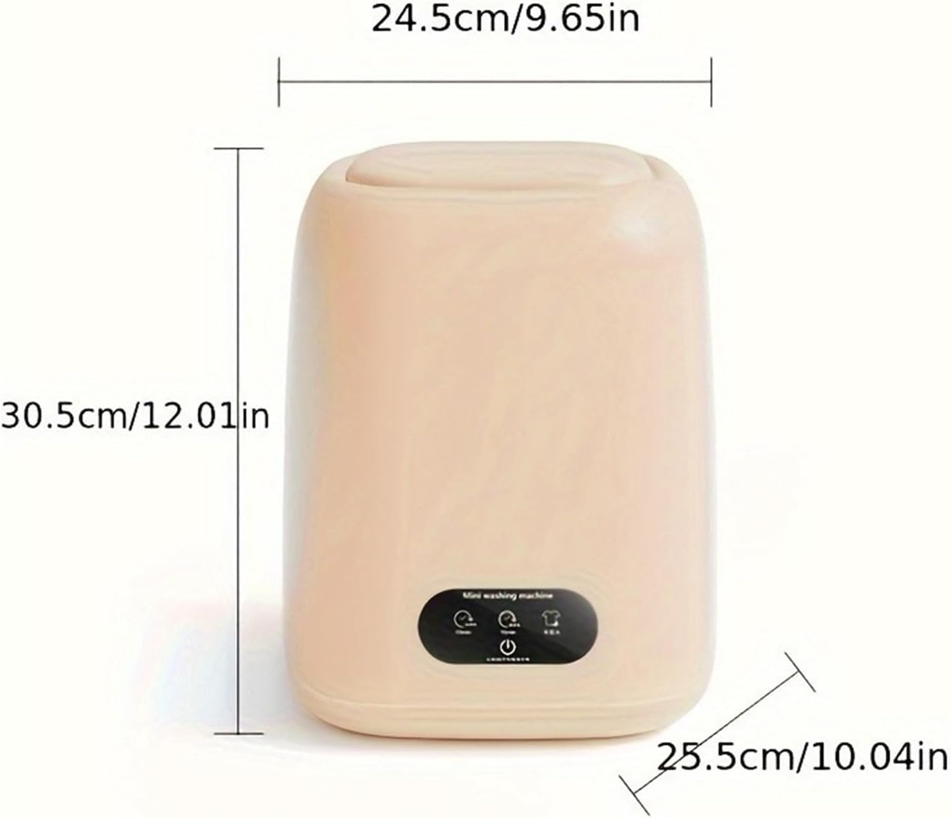 Compact Laundry. Small Washing Machine for Underwear Children's Clothes mini Washer fully automatic Portable Washing Machine with Spin Dryer .Portable