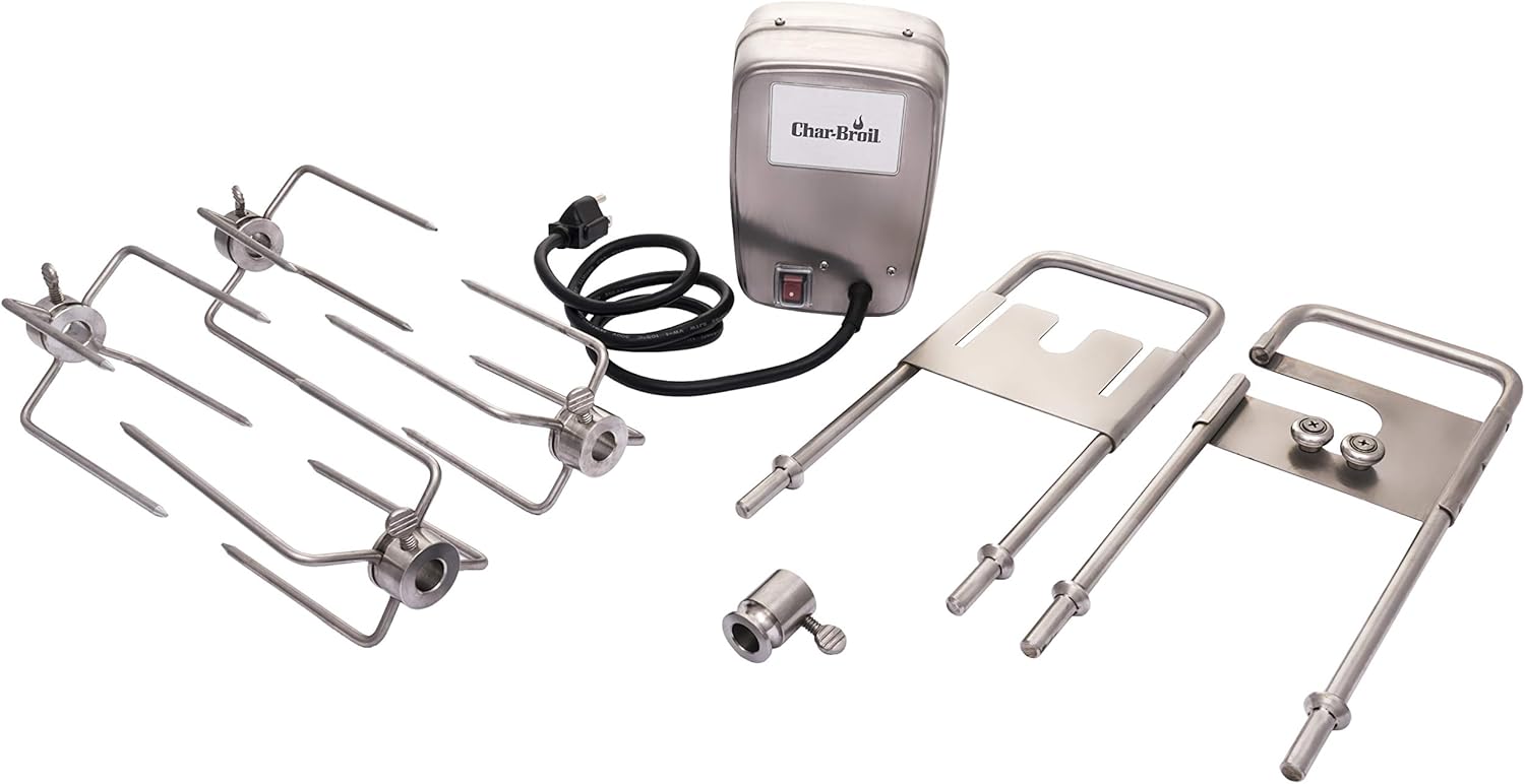 Char-Broil Medallion Series Rotisserie Kit for 5 Burner & 3 Burner Outdoor Kitchen Modules