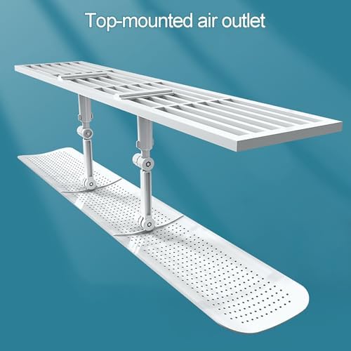 Air Conditioner Air Deflector Universal,Top air conditioning outlet Adjustable Air Conditioning Deflector for Living Room,Study Room,Bedroom