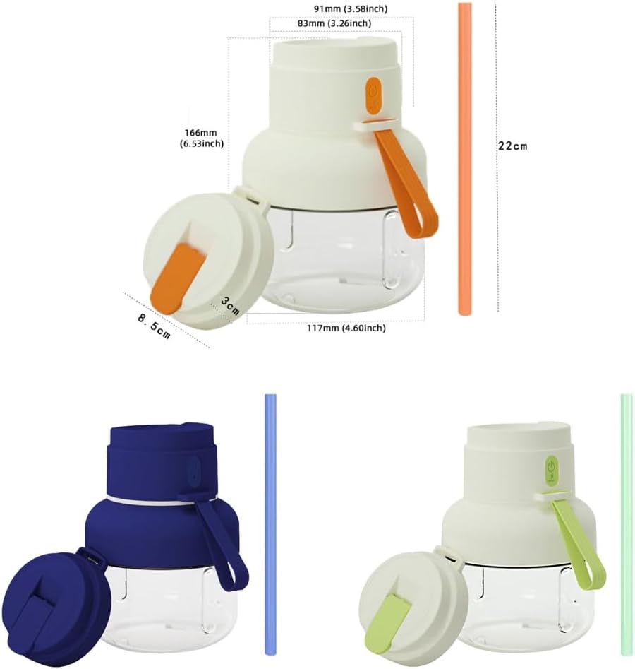 Upgraded Multifunctional Portable Juicer Cup 850ml Large Capacity Portable Juicer Blenders Fruit Mixer Machine