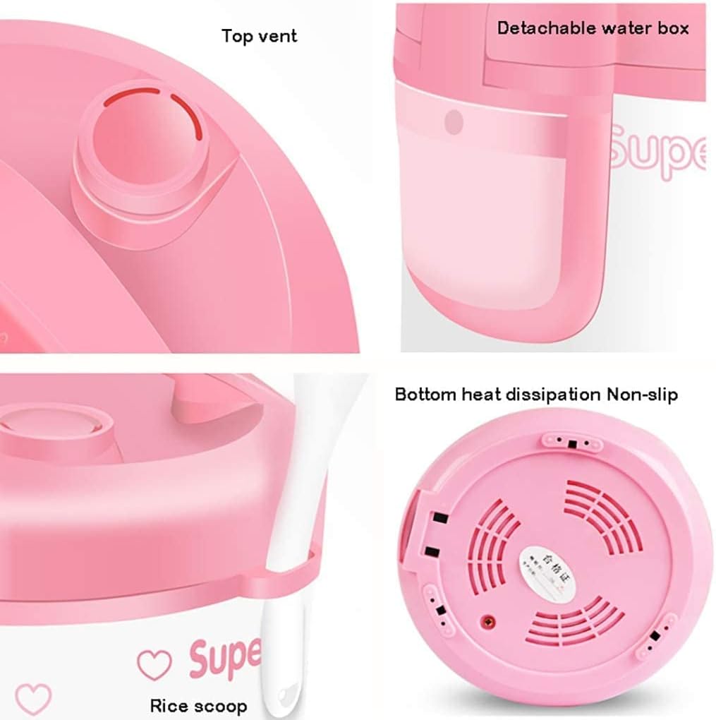 Rice Cooker Home Insulation Function Quality inner Pot Spoon Steamer And Measuring Cup Mini Dormitory Small Appliances (A)(A)