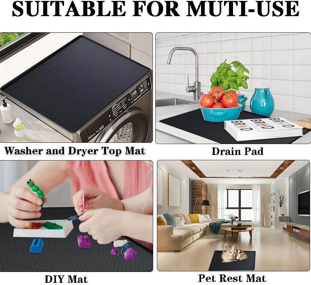 Silicone Washer and Dryer Covers for the Top,25.6