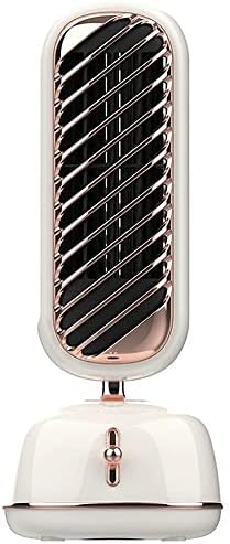 Portable Air Conditioner Fan,3 Speed Personal Evaporative Air Cooler - USB Quiet Air Humidifier, for Desk, Office, Bedroom (Color : White)