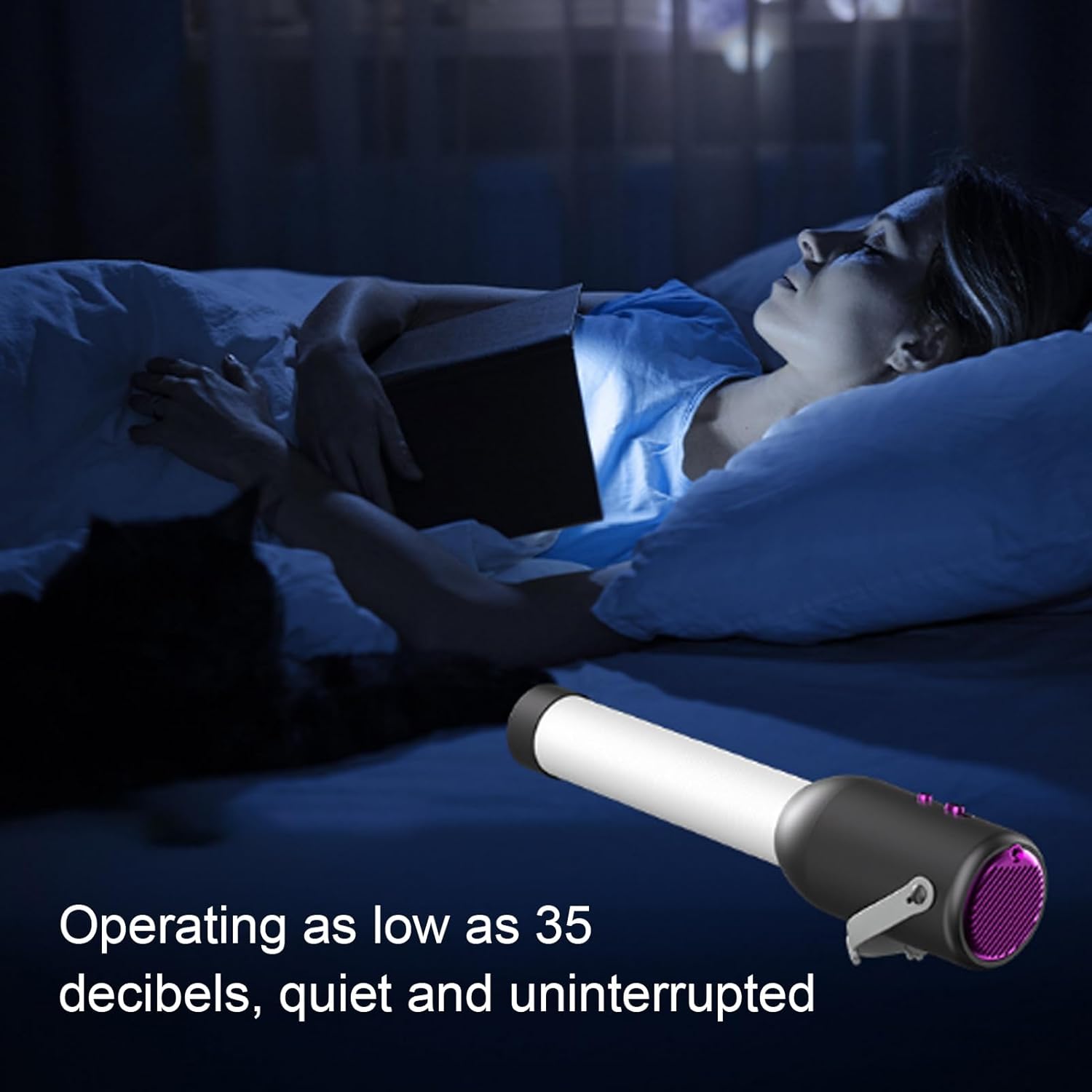 ZJchao Portable Clothes Dryer, 2 Gears Mini Laundry Dryer Low Noise Even Heating Clothes Dryer Machine Drying Device Portable Dryer Mini Dryer with Shoe Drying Tube for Apartment RV