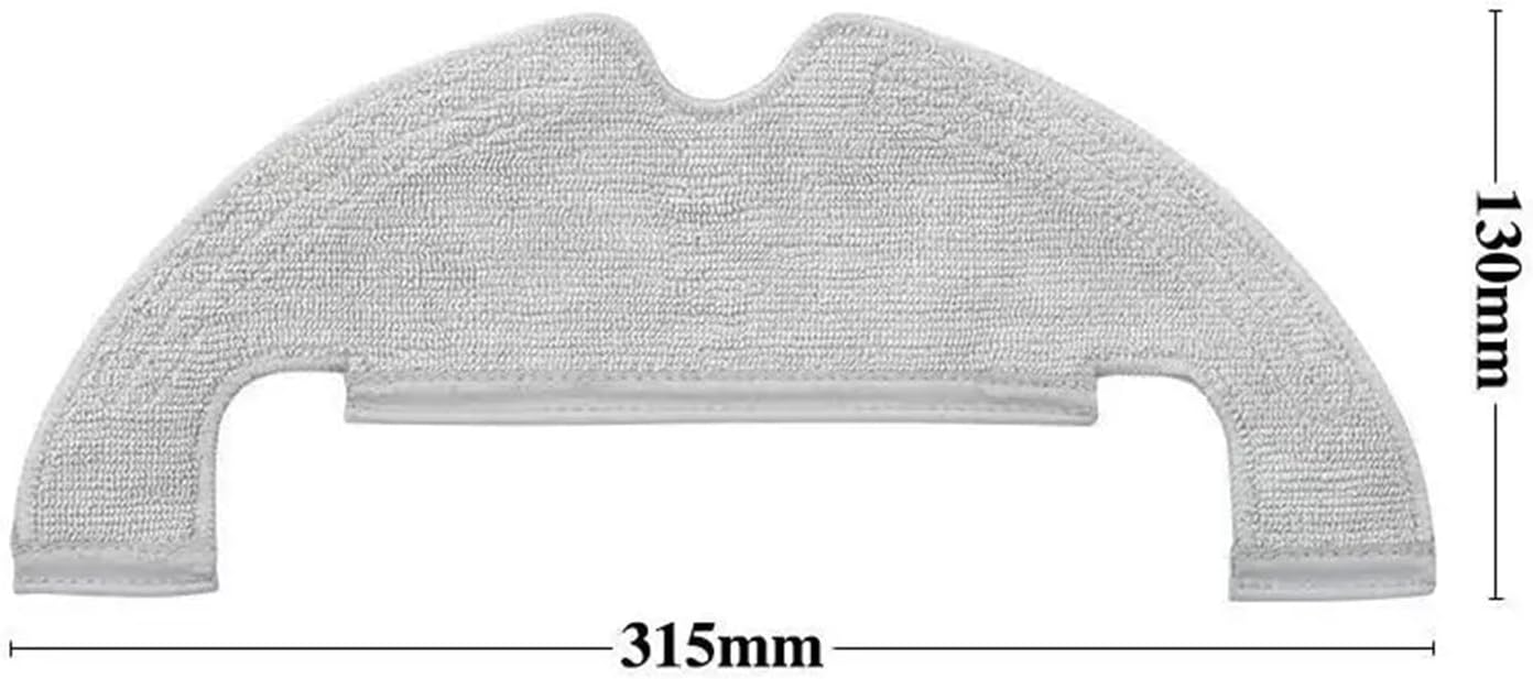 Compatible for Dreame Bot D10 Plus RLS3D Robot Vacuum Cleaner Replacement Parts Accessories ，Main Side Brush， Filter， Mop ，Dust Bag (Color : 35PCS)