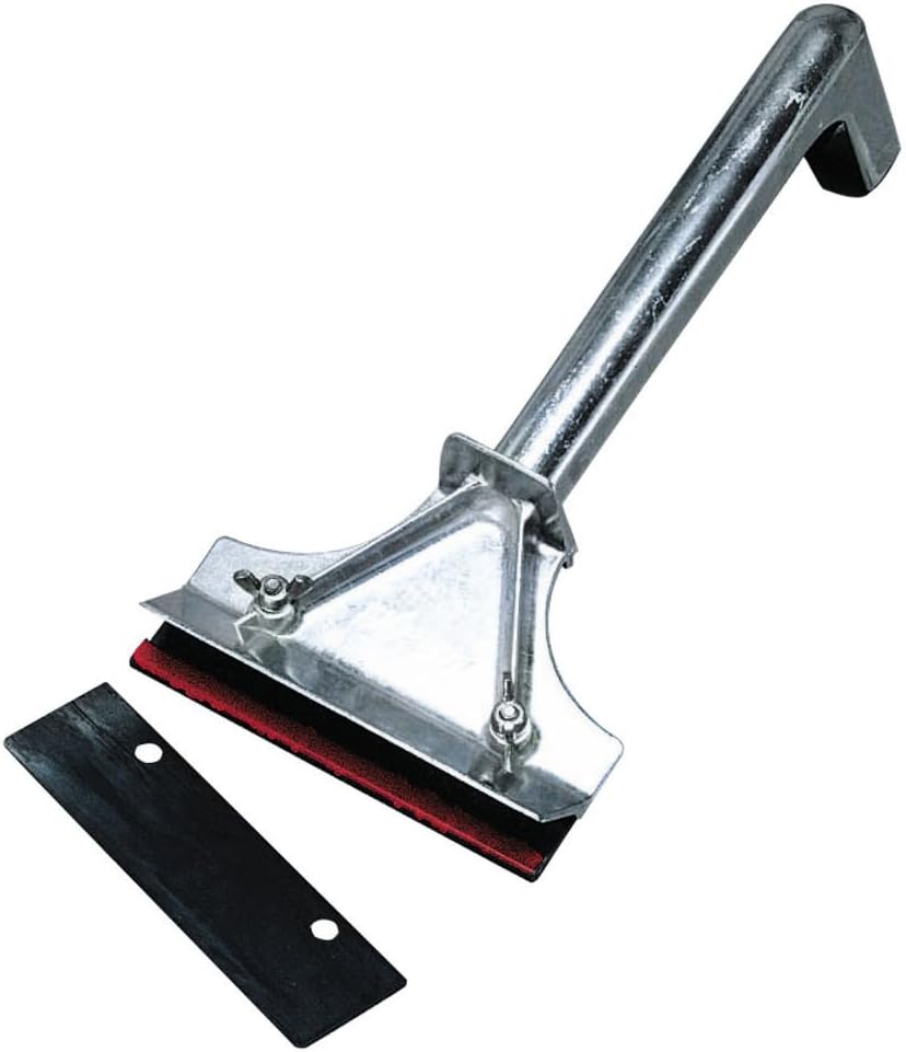 HUBERT Centaur Grey Metal Redi-Grill Scraper - 14 3/16