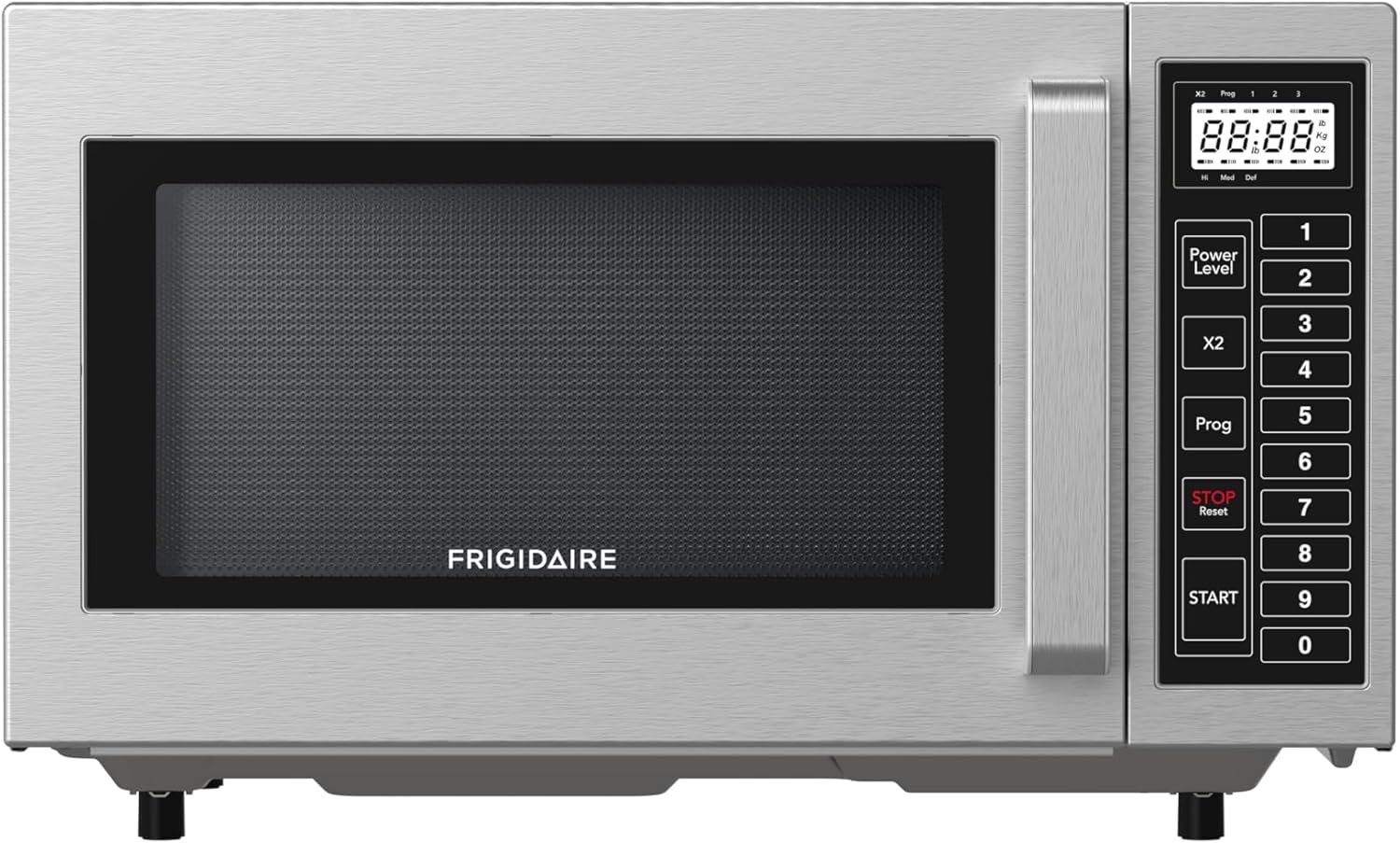 FRIGIDAIRE COMMERCIAL Kitchen Microwave Oven, 0.9 Cu Ft (1000 Watts), NSF certified