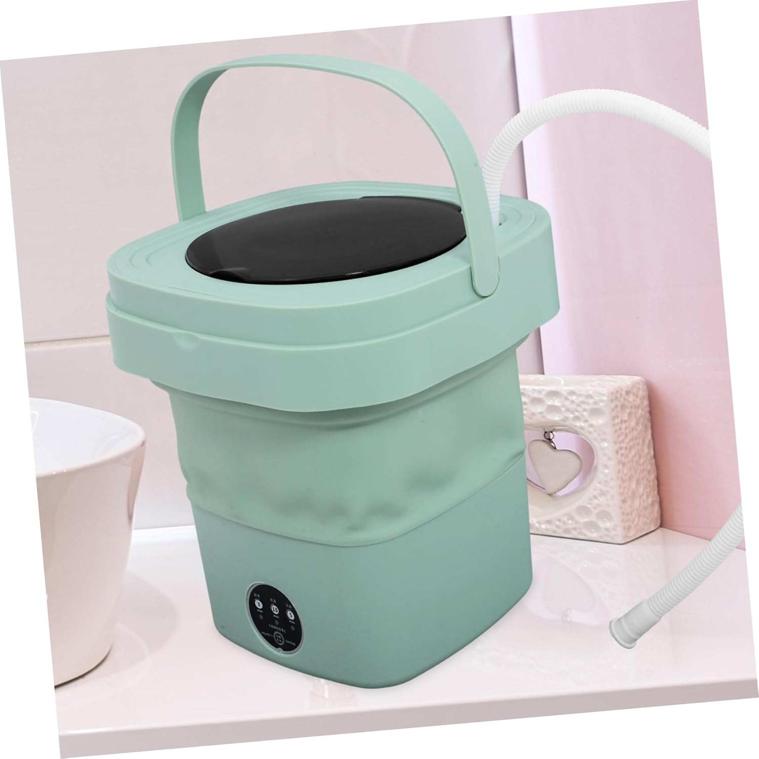 Portable Mini Washing Machine Washer Dryer for Home and Travel Compact Design Multiple Washing Modes and Easy Storage