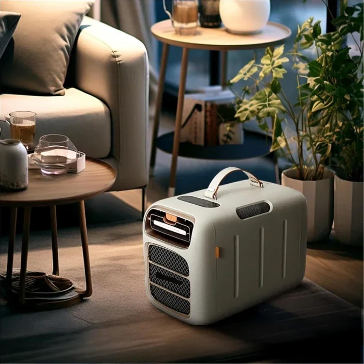 Portable Air Conditioner, Air Conditioning Heating and Cooling One Camping Outdoor,Desktop Fan for Home Outdoors