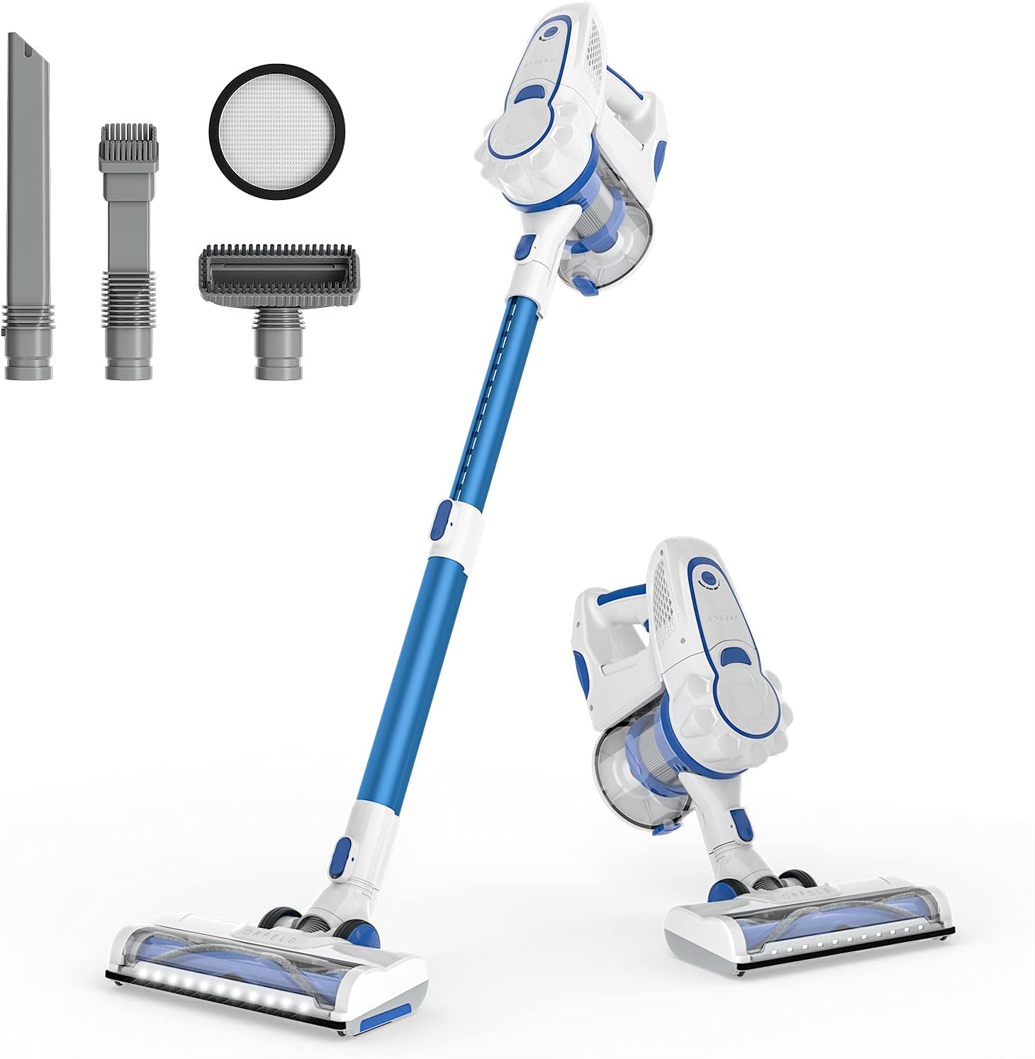 Cordless Vacuum Cleaner (Blue)