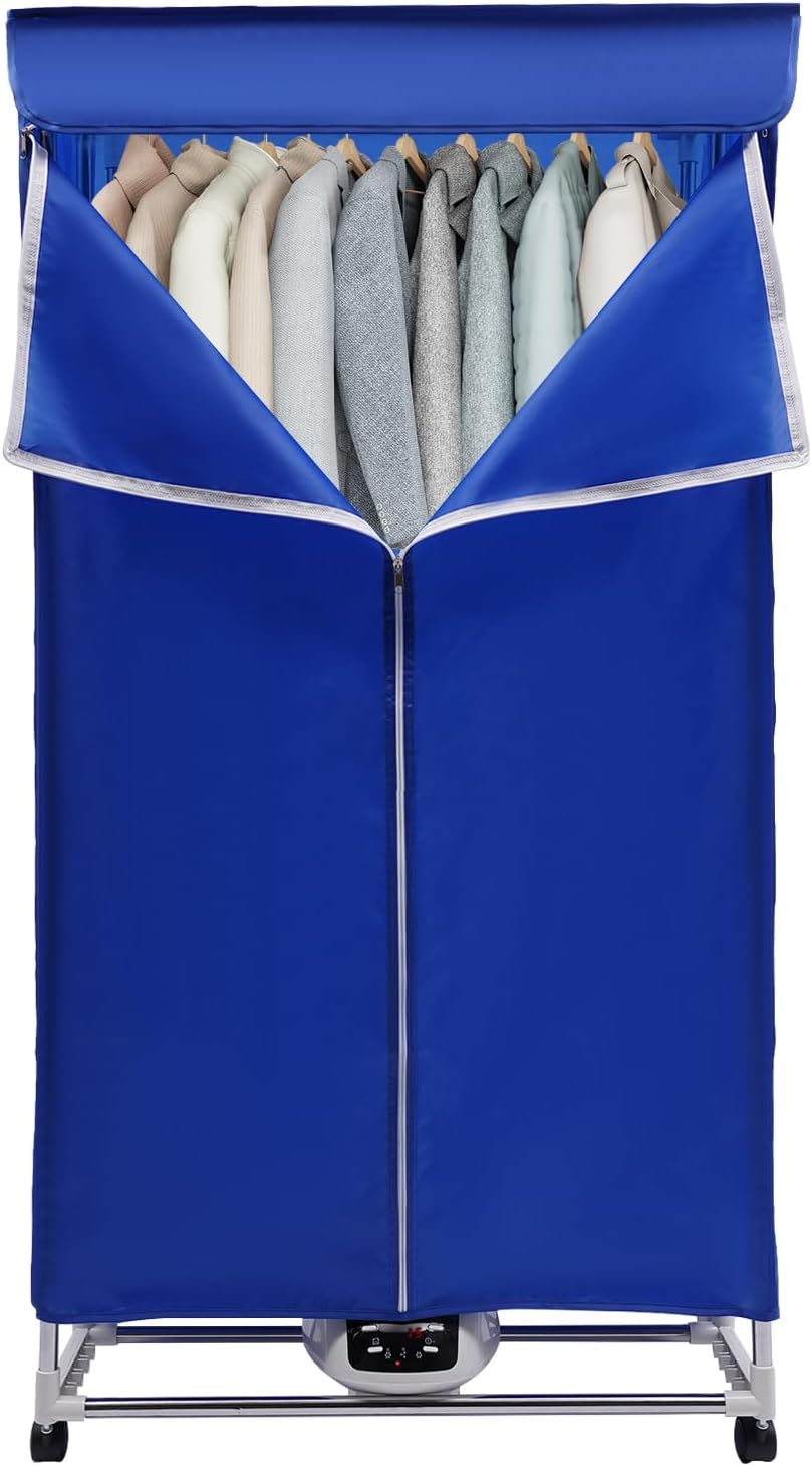 Electric Clothes Dryer Portable Mini Dryer Machine Clothes Quick Heater 1200W