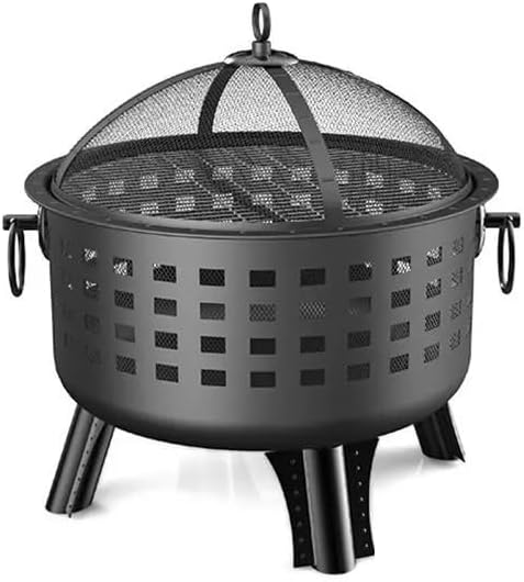 Outdoor Fireplaces Fire Pit Furniture Outdoor Brazier Household Smokeless Bonfire Garden Courtyard Barbecue Grill Fire Pits