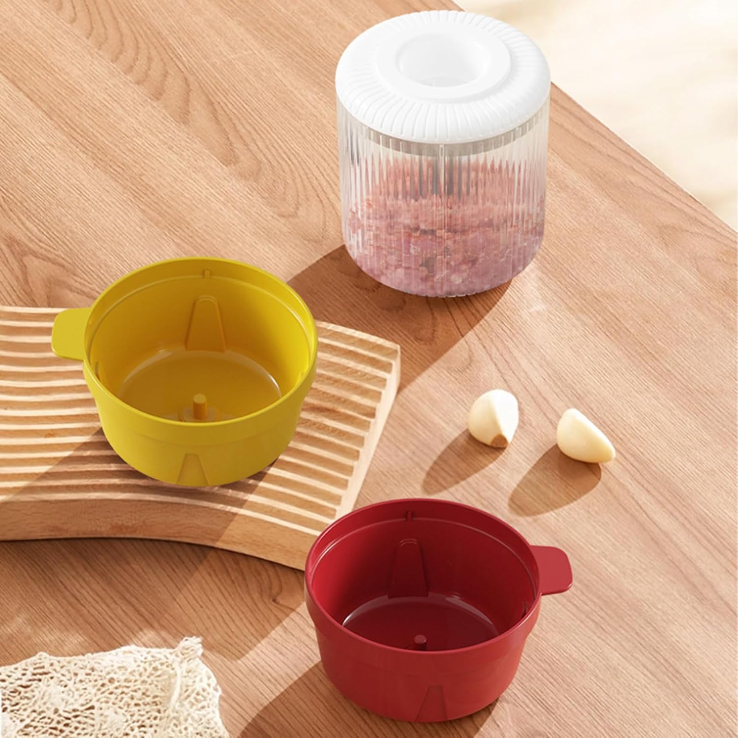 Food Maker Electric Blenders for Puree Meat Vegetables Quiet Operations Kitchen Appliance with Dishwasher Safe Part Multifunctional Kitchen Chopper