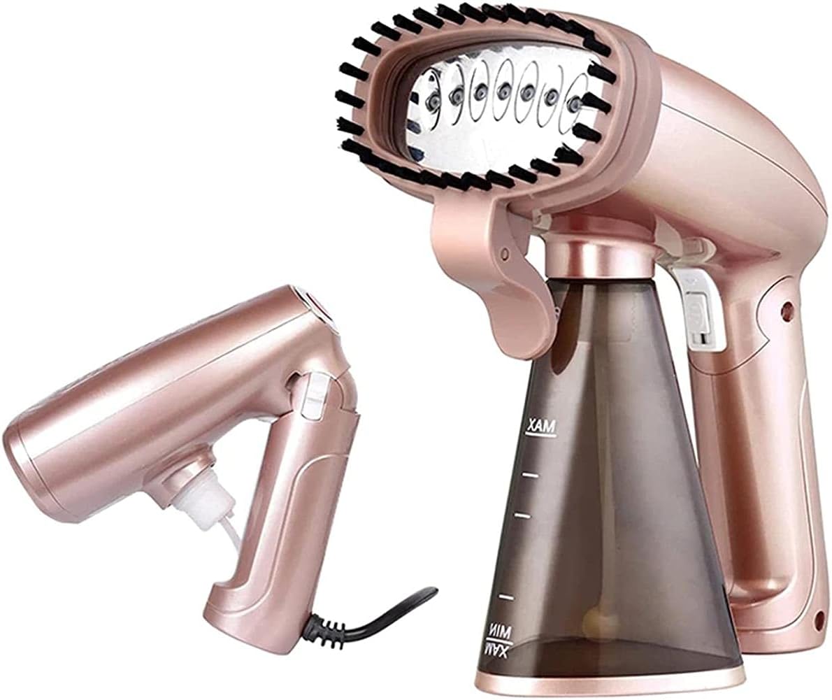 Clothes Vertical Handheld Clothes Garment Steamer, 1300W Portable Garment Steamer, Mini Clothes Steamer, Home/Travel Foldable Fabric Steamer Fast Wrinkle Remover, 18 Minutes Continuous Steam