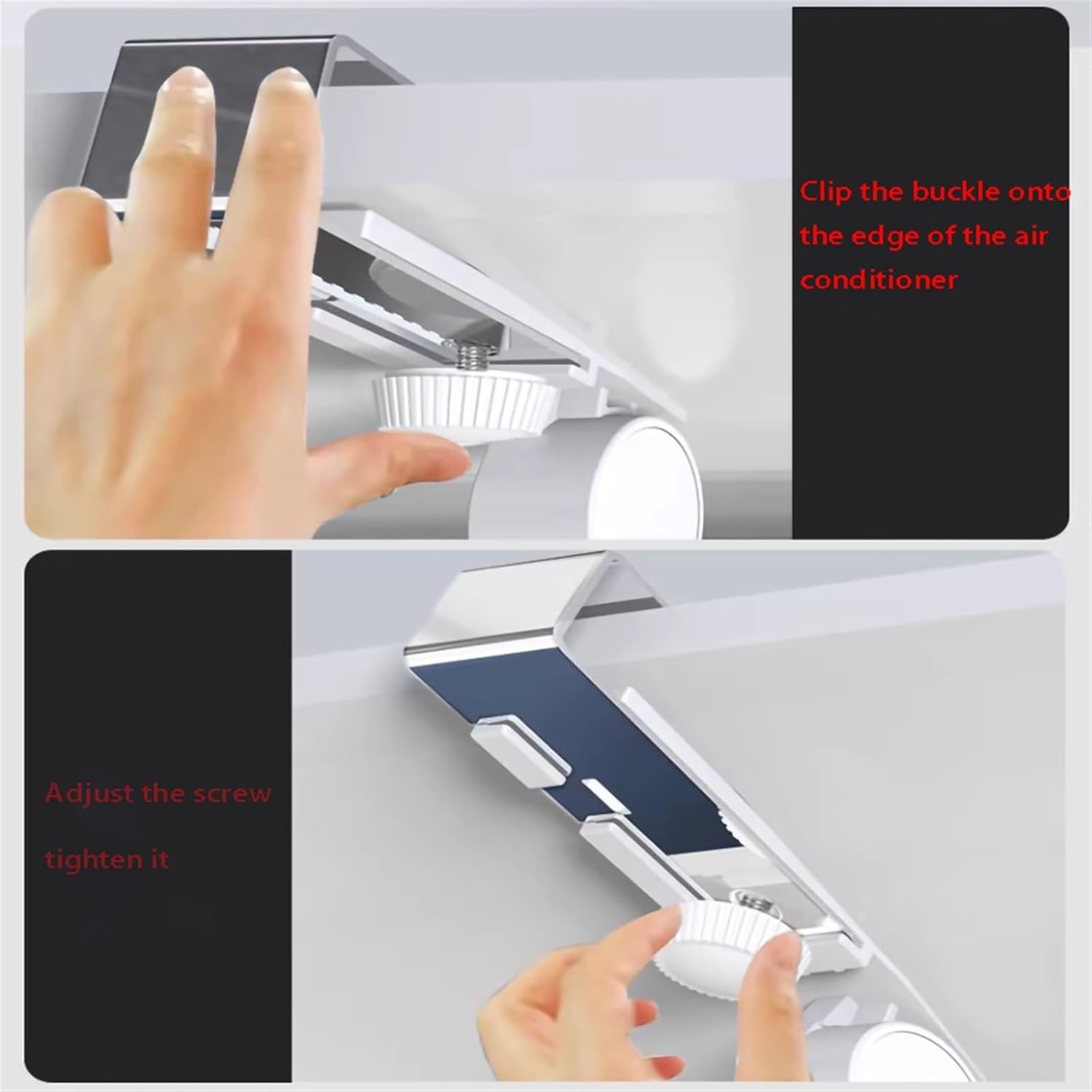 Air conditioning deflector 4 PCS Ceiling Air Conditioner Deflector Vent Deflector for Home Office Public Area, Air Conditioning Baffle Central Air Conditioner'S Register Grille