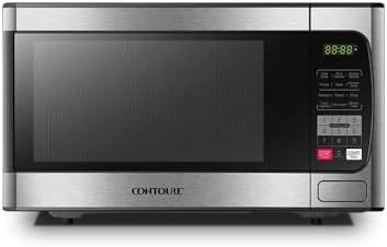 RV Built-In Microwave Oven | Stainless Steel Finish | 900W | 10 Power Levels | Easy-Clean Interior | LED Display | RV-950S
