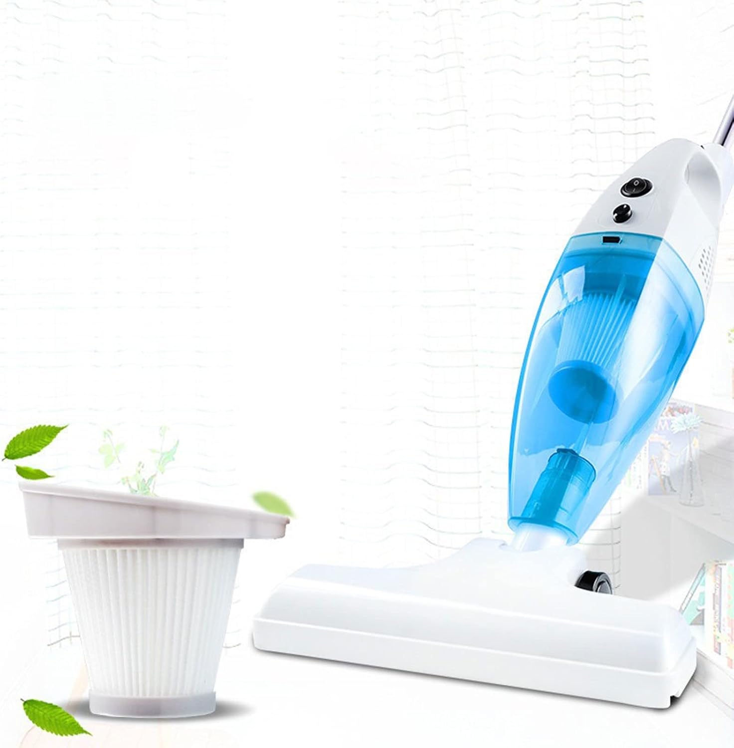 Wireless Vacuum Ultra Quiet Mini Home Rod Vacuum Cleaner Portable Dust Collector Home Aspirator Handheld Vacuum Cleaner (Color : Orange)