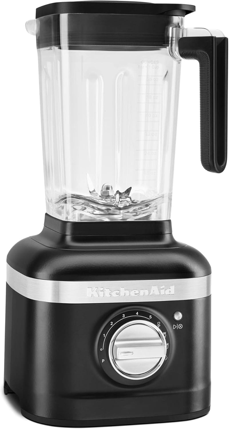 KitchenAid K400 Variable Speed Blender - KSB4027, Black Matte, 56 oz